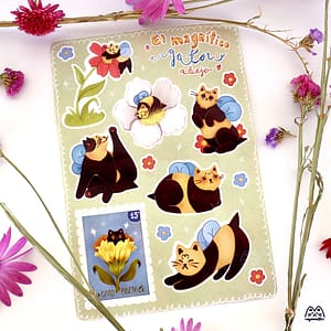 EL MAGNÍFICO GATO ABEJA